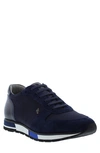 Robert Graham Tropix Sneaker In Navy