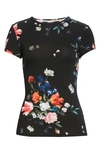 TED BAKER PERIIE FLORAL GRAPHIC TEE