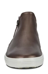 Ecco Women's Soft 7 Low Booties Women's Shoes In Shale Metallic Leather