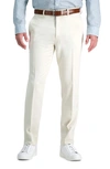 Kenneth Cole Reaction Stretch Slim Fit Dress Pants In Natural