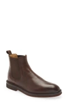 Brunello Cucinelli Man Ankle Boots Dark Brown Size 10 Leather In Brown