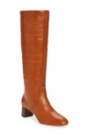 Loeffler Randall Gia Knee High Boot In Cognac