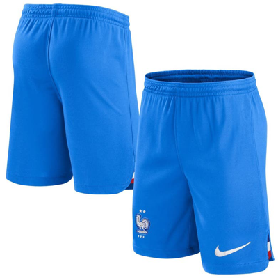 Nike Blue France National Team Away Performance Stadium Shorts