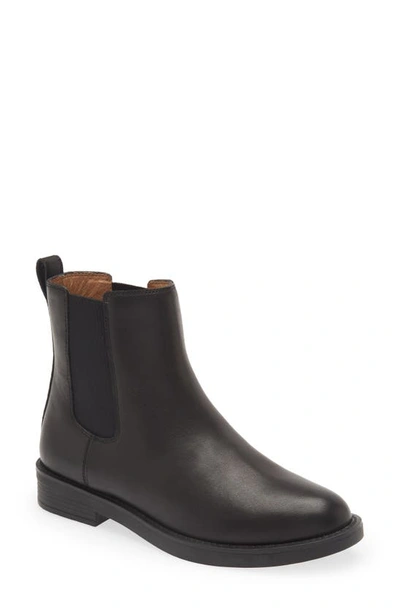 Madewell Chelsea Boot In True Black