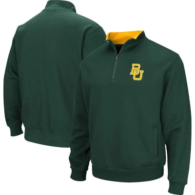 Colosseum Green Baylor Bears Tortugas Quarter-zip Sweatshirt