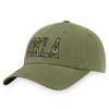 Top Of The World Olive Oklahoma Sooners Oht Military Appreciation Unit Adjustable Hat In Olive