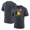 Fanatics Branded Heathered Charcoal Pittsburgh Steelers Sporting Chance T-shirt In Heather Charcoal