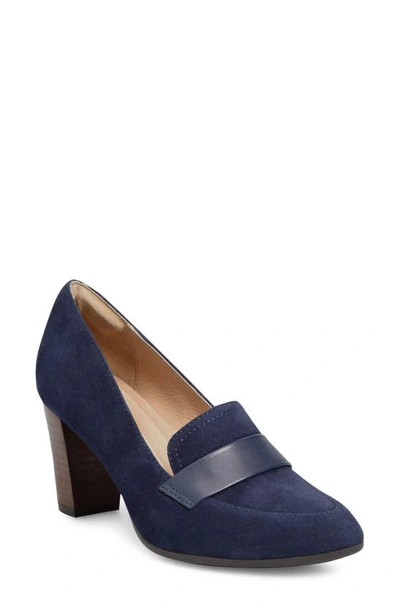 Söfft Parkdale Loafer Pump In Sky Navy
