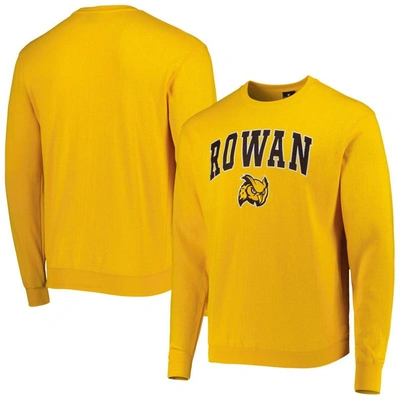 Colosseum Gold Rowan Profs Arch Over Logo Pullover Sweatshirt