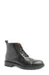 Bruno Magli Men's King Leather Lace-up Ankle Boots In Black