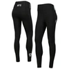 PRO STANDARD PRO STANDARD BLACK BROOKLYN NETS CLASSICS LUX LEGGINGS