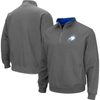 Colosseum Charcoal Florida Gulf Coast Eagles Tortugas Quarter-zip Sweatshirt In Charcoal