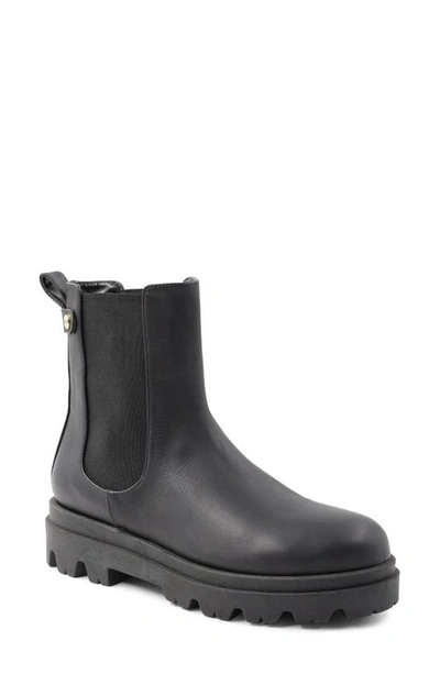 Bruno Magli Alma Lug Chelsea Boot In Black