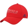 ADIDAS ORIGINALS ADIDAS RED WASHINGTON CAPITALS TEAM BAR FLEX HAT