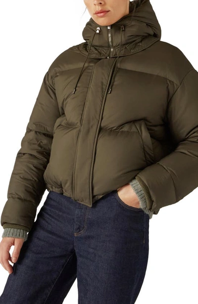 Loro Piana Suter Down Puffer Jacket With Removable Hood In