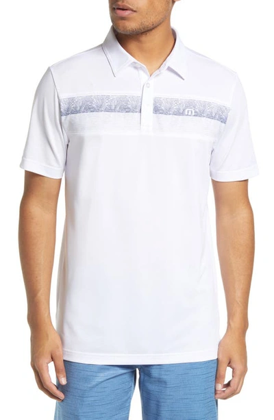 Travismathew Treasure Hunter Polo In White