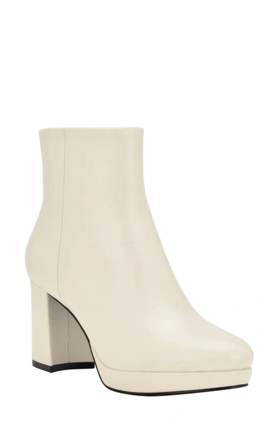 Calvin Klein Photine Bootie In Ivory