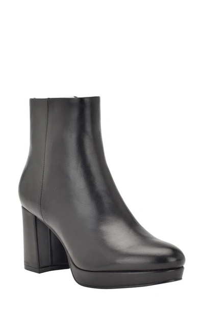 Calvin Klein Uda Bootie In Black