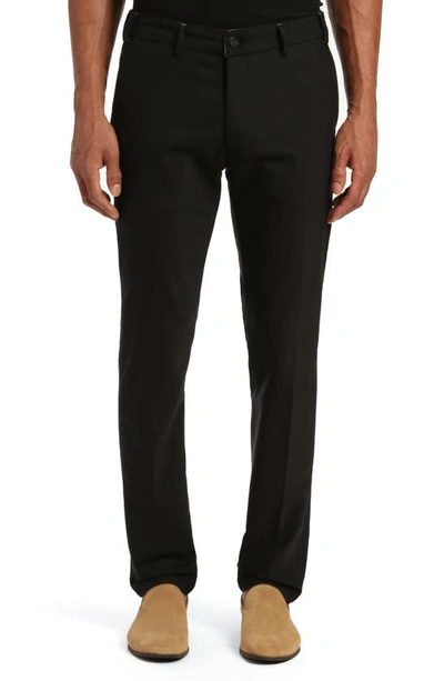 34 Heritage Verona Slim Fit Chinos In Black Tailored