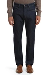 34 Heritage Courage Straight Leg Jeans In Deep Structure