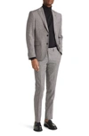 TED BAKER ROBBIE EXTRA SLIM FIT HOUNDSTOOTH WOOL SUIT