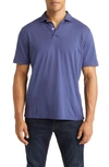 Peter Millar Crown Crafted Journeyman Pima Cotton Polo In Navy