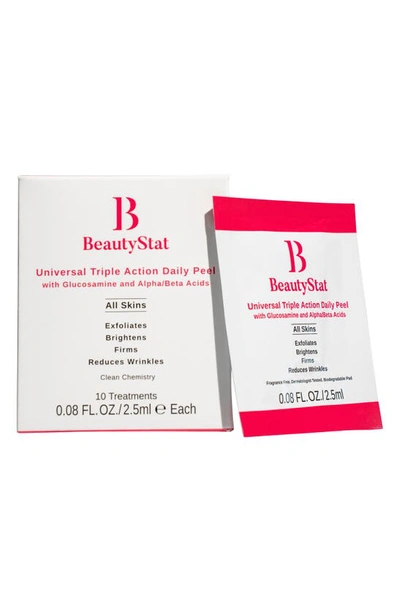 Beautystat Triple Action One-step Daily Exfoliating Peel Pad, 10 Count