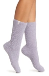 Ugg Teddi Cozy Crew Socks In Cloudy Grey