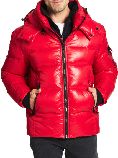 s13 red puffer jacket