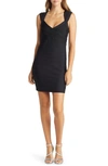 Bebe Sleeveless Bandage Body-con Dress In Black