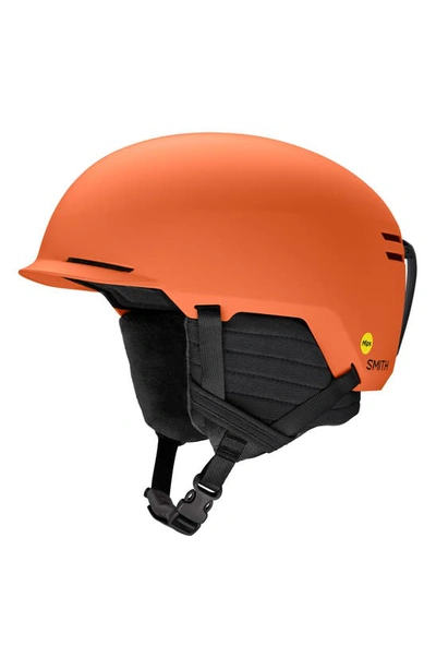 Smith Scout Snow Helmet With Mips In Matte Carnelian