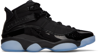 Nike Black Jordan 6 Rings Sneakers In Black/ Black/ White