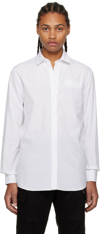Moschino Embroidered-logo Detail Shirt In A1001 Fantasy Print