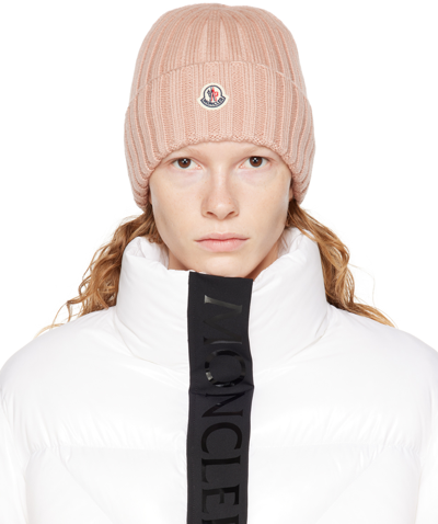 Moncler 标贴套头帽 In Nude & Neutrals