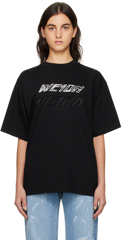 We11 Done Black Speed T-shirt