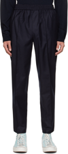 Apc Navy Pieter Trousers In Braun