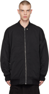 RICK OWENS DRKSHDW BLACK JUMBO FLIGHT BOMBER