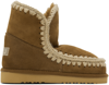 Mou Brown 18 Boots In Cog Cognac