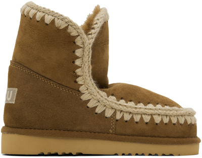Mou Brown 18 Boots In Cog Cognac