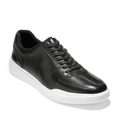 Cole Haan Men's Grand Crosscourt Modern Perf Sneaker Men's Shoes In Black