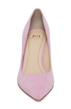 Marc Fisher Ltd Zala Block Heel Pump In Lilac Suede