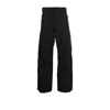 Moncler Black Cargo Pocket Ski Trousers In Black