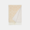 Coach Reversible Signature Cashmere Muffler In White