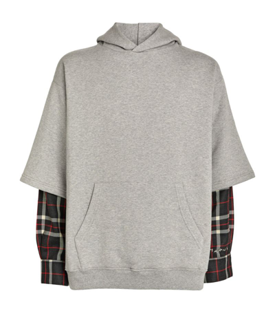 Marni Double Layer Sweatshirt In Inox