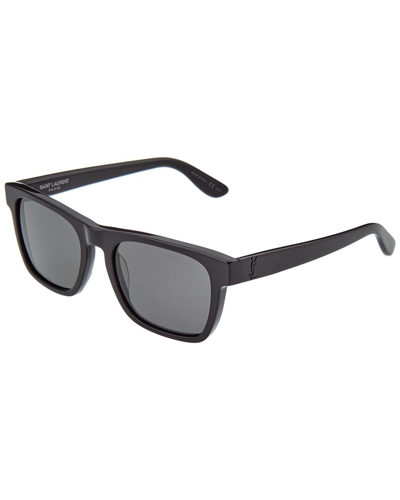 Saint Laurent Unisex Slm13 53mm Sunglasses In Black