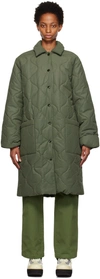 Apc A.p.c. Down Jackets In Jac Military Khaki