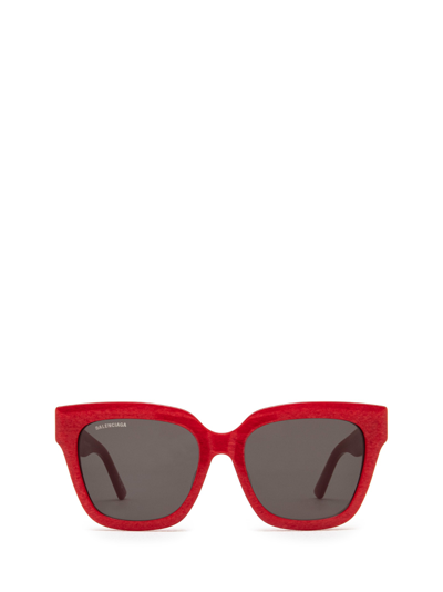 Balenciaga Bb0237sa Red Sunglasses