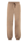Off-white For All Logo-embroidered Track Pants In Camel