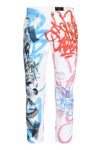 DOLCE & GABBANA PRINTED LOOSE-FIT JEANS