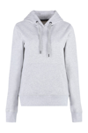 Canada Goose Melange-effect Drawstring Hoodie In Grey